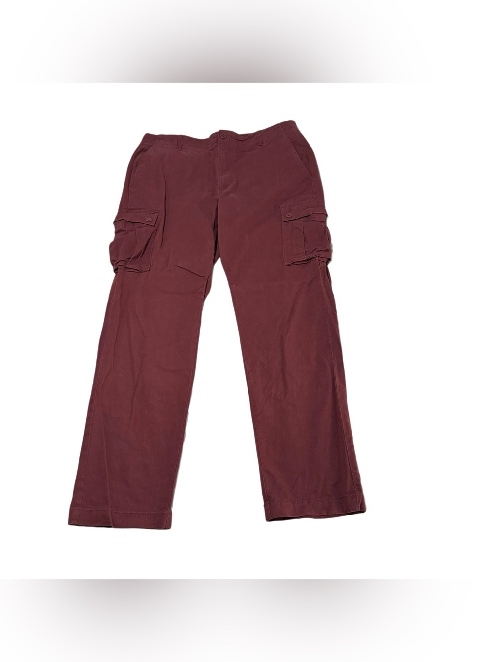 Amazon Essentials Men's Cargo Pants in Burgundy